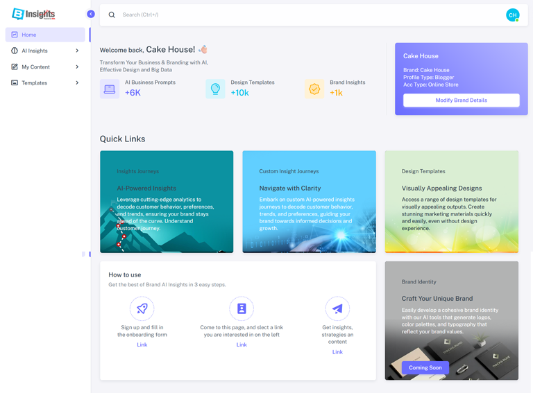 hero dashboard