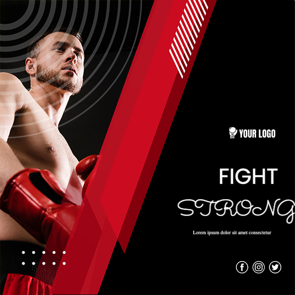 Strong — Advertising template
