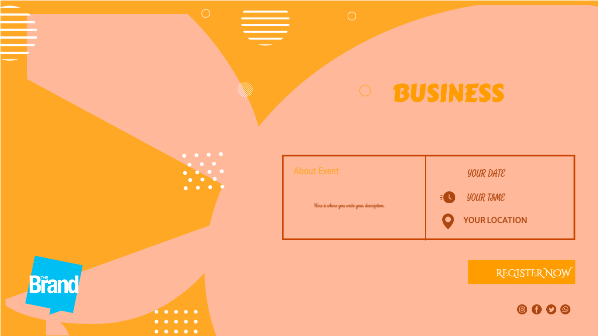 Business — Advertising template