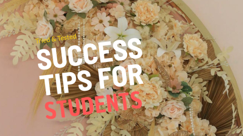 Success Tips for Students design template