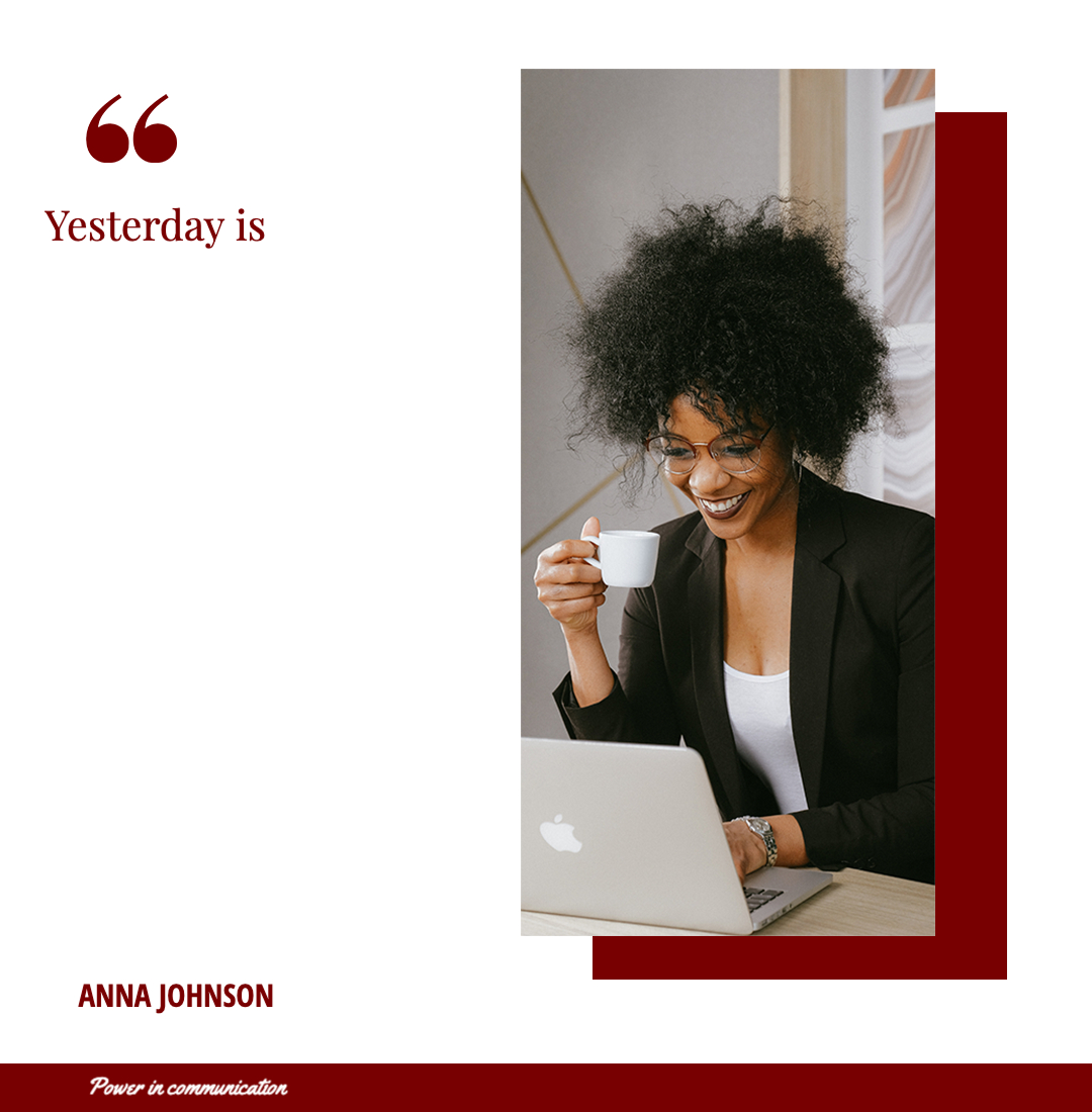 Yesterday is — Social Media template