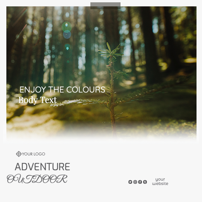 Adventure — Social Media template