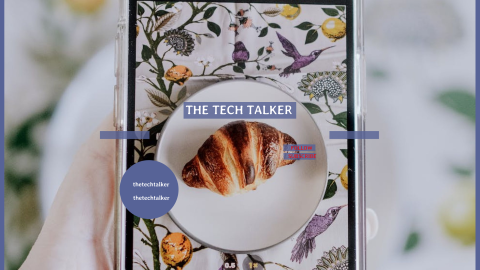 The Tech Talker show design template