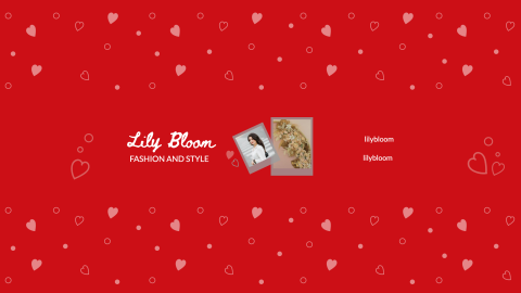 Fashion And Style by Lily Bloom design template