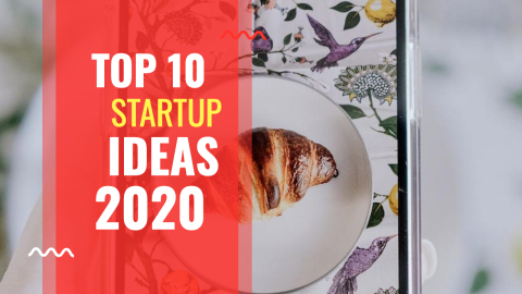 Top 10 Startup Ideas 2020 design template