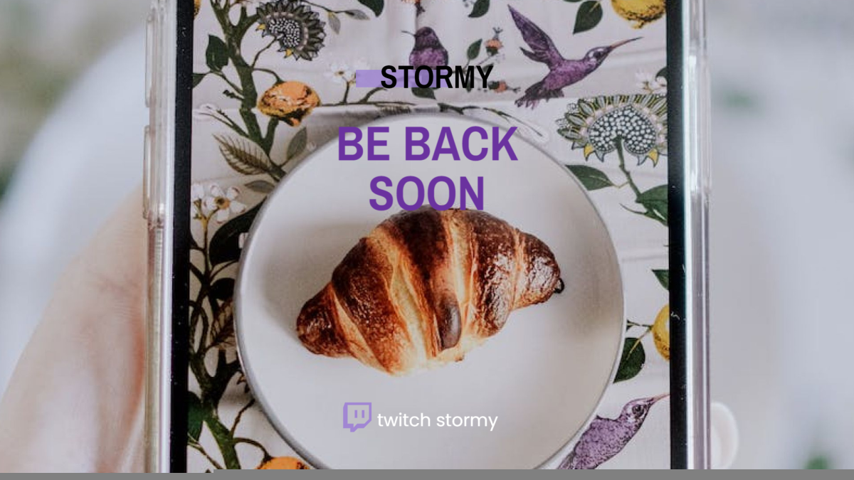 Be Back Soon — Design template
