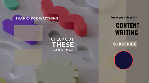 Content Writing design template
