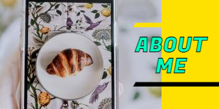 About Me design template