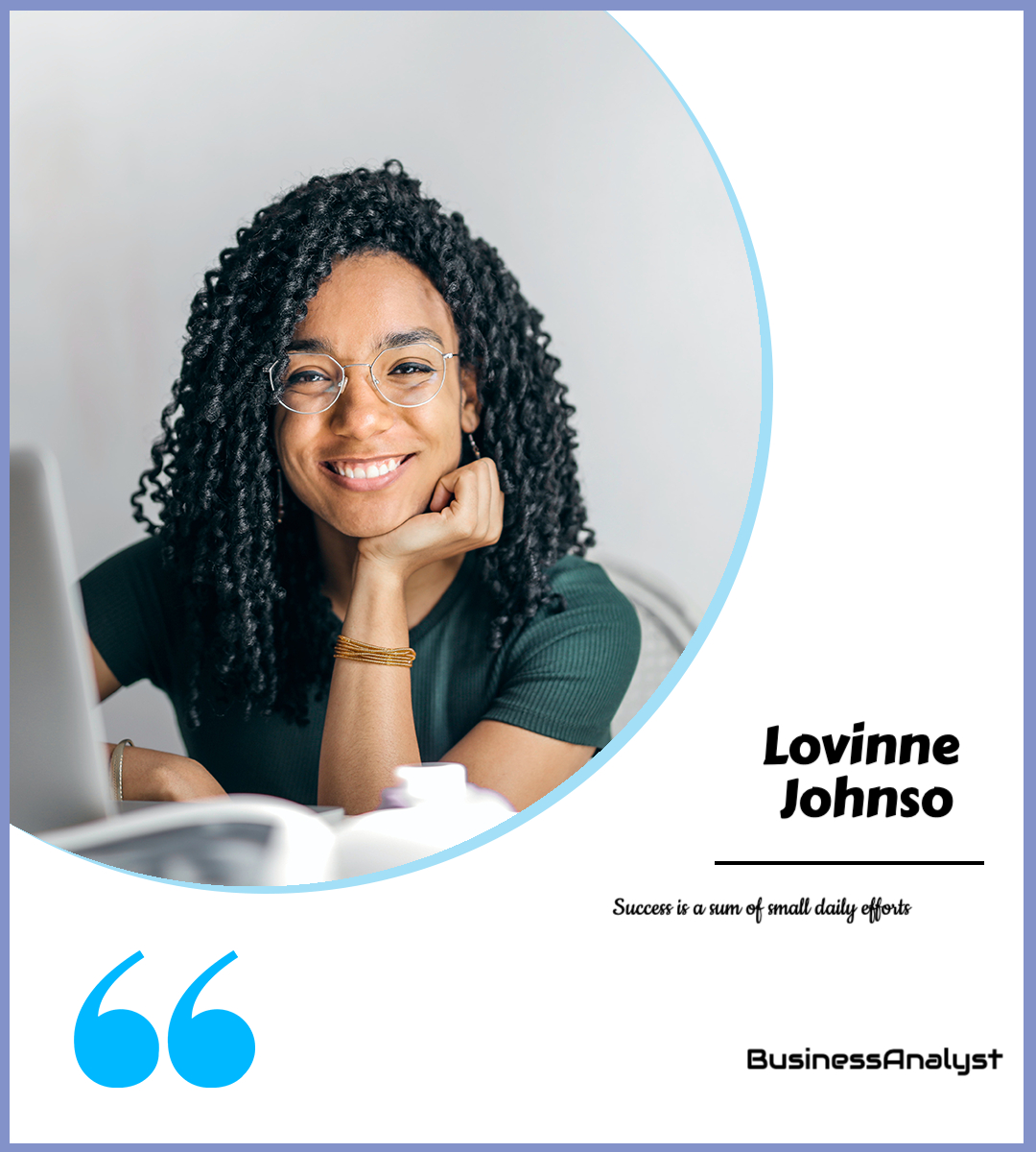 Lovinne Johnso — Social Media template