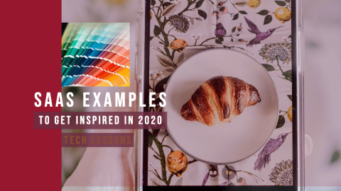 SaaS examples to get inspired design template