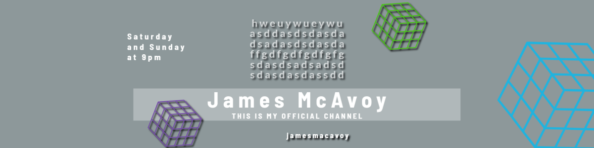 James McAvoy — Design template