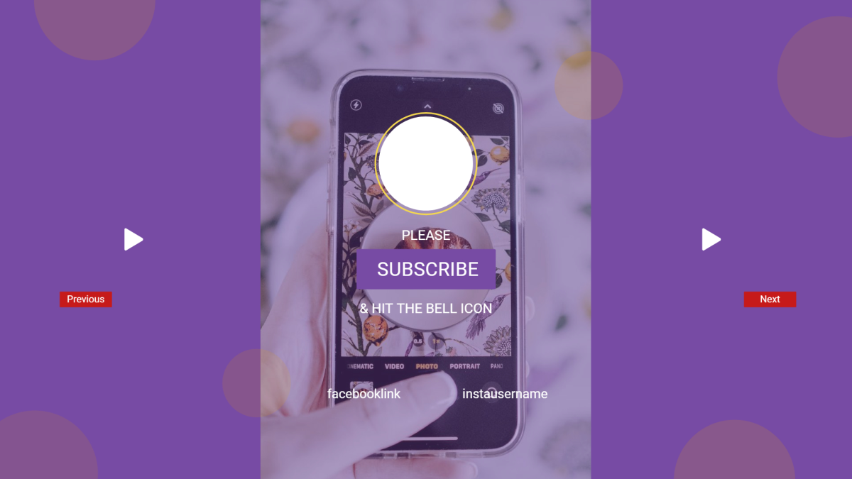 Subscribe — Design template