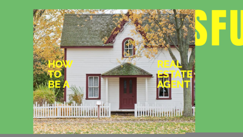 A Successful Real Estate Agent design template