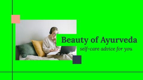 beauty of Ayurveda design template