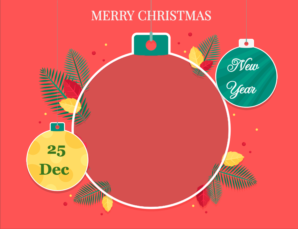 New Year — Design template