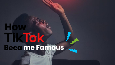 How TikTok Became Famous design template