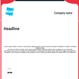 letterhead template 2