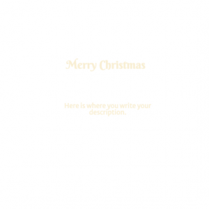 Christmas invitation Poster