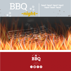 BBQ poster Design