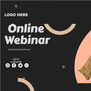Online Webinar Poster