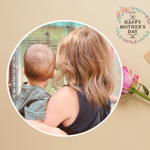 Mothers day card design