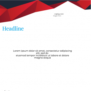 Company Letterhead template