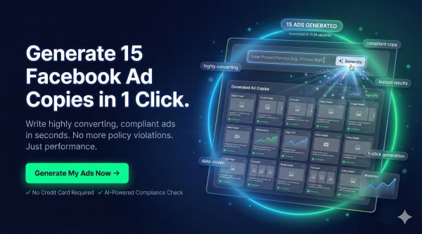 15 Facebook Ads Copies Generator