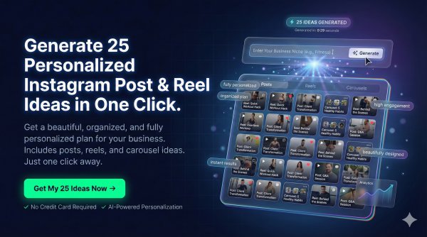 25 Instagram Post & Reel Ideas