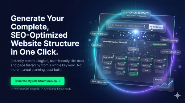 Complete Website Structure in 1 Click