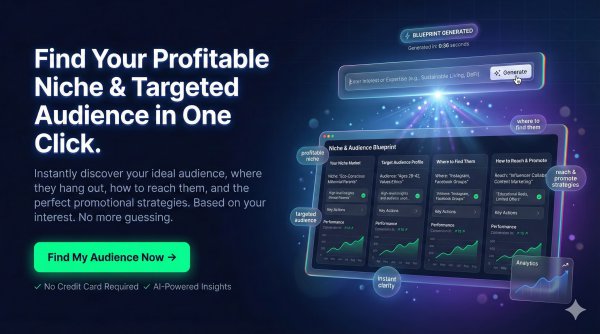 One Click Niche and Targeted Audience Assistant